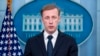 Penasihat keamanan nasional Gedung Putih Jake Sullivan berbicara pada konferensi pers di Gedung Putih di Washington, Senin, 24 April 2023. (Foto: AP/Andrew Harnik)