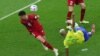 Richarlison marca o segundo golo contra a Sérvia, em jogo do grupo G do Mundial do Qatar. Lusail Stadium em Lusail. Qatar. 24 Nov, 2022