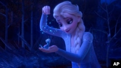 Disney estrenó la película una semana antes del Día de Acción de Gracias y por eso se prevé otro buen empujón para la segunda semana. Foto: Disney via AP.