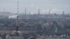The Illich Iron & Steel Works factory in Mariupol, eastern Ukraine, Nov. 30, 2018. 