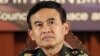 Secretary-General of the National Council for Peace and Order (NCPO) Gen. Paiboon Koomchaya, who also in charge of legal and justice affairs, listens to questions during a news conference at the Government House in Bangkok, Thailand, July 23, 2014.