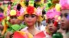 Anak-anak Indonesia ikut serta dalam acara parade di Pulau Bali (foto: ilustrasi). 
