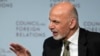 FILE - Afghan President Ashraf Ghani speaks at the Council of Foreign Relations in New York, March 26, 2015.