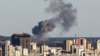 Russian missile strikes in Kyiv
