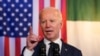 Presiden AS Joe Biden berbicara di Dundalk, Irlandia, 12 April 2023. (Foto: REUTERS/Kevin Lamarque)