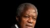 Former U.N. secretary-general Kofi Anna, Geneva, Switzerland, March 16, 2012.