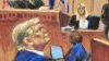 ARCHIVO: Un momento del juicio en Nueva York al expresidente de EEUU Donald Trump por pagos para silenciar a la actriz porno Stormy Daniels el 30 de mayo de 2024.