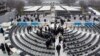 Dress rehearsal for military participation in the 57th presidential inauguration, western steps of the U.S. Capitol, Washington, Jan. 13, 2013.