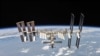 俄罗斯联盟号宇宙飞船2018年10月4日与国际空间站脱离后，宇航员从飞船上拍摄的国际空间站照片，
