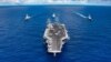 Hàng không mẫu hạm USS Carl Vinson là chiến hạm đầu tiên của Mỹ tới Việt Nam kể từ khi chiến tranh kết thúc. Bộ Quốc phòng Mỹ cho biết có thể sẽ có một chiến hạm thứ hai tới Việt Nam trong năm nay.