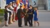 Chairman of the Joint Chiefs of Staff Martin Dempsey meets in Istanbul's Dolmabahce Palace with defense chiefs from NATO states. 