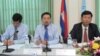NEC committee present their work to international diplomats in Cambodia, file photo. 