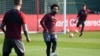 Mohamed Salah participe à une séance d'entraînement à Liverpoll en Angleterre, le 8 avril 2019.