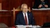 Rached Ghannouchi, leader of Tunisia's moderate Islamist Ennahda party, attends the parliament's opening with a session to elect a speaker, in Tunis, Tunisia November 13, 2019. REUTERS/Zoubeir Souissi