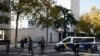 Suspected explosive device hidden in envelope mailed to the U.S. Embassy in Madrid