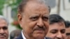 File - Pakistani President Mamnoon Hussain.
