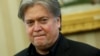 Babban mai tsara dabaru a Fadar White House shugaba Donald Trump, Steve Bannon. Jan. 28, 2017