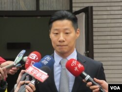 时代力量立委林昶佐（美国之音张永泰拍摄）