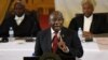  Presidente sul-africano Cyril Ramaphosa discursando sobre o estado da nação (arquivo)