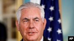 Sakataren harkokin wajen Amurka, Rex Tillerson