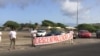 Movimento Sokols protesta em S.Vicente