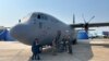 Máy bay quân sự do công ty Lockheed Martin của Hoa Kỳ sản xuất tại Triển lãm Quốc phòng Quốc tế ở Hà Nội, vào ngày 19/12/2024.