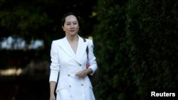 资料照：中国华为公司前首席财务官孟晚舟