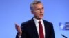 NATO Secretary-General Jens Stoltenberg holds a news conference after a meeting with the ambassadors at the Alliance headquarters in Brussels, Belgium, Nov. 26, 2018.