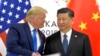 资料照片：美国总统特朗普和中国国家主席习近平在日本大阪G-20峰会期间会晤。(2019年6月29日)