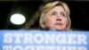 Democratic presidential candidate Hillary Clinton pauses while speaking at a rally at the Coliseum in St. Petersburg, Fla., Aug. 8, 2016.