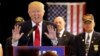 Republican presidential candidate Donald Trump answers questions about donations to veteran groups during a news conference in New York, May 31, 2016. 