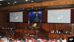 The National Assembly, which is dominated by the ruling Cambodian People’s Party, voted to suspend Chan Cheng’s immunity last week, accusing him of using his parliamentary protection to drive a man away from Kandal provincial detention who was accused of 