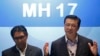 Malaysia's Transport Minister Liow Tiong Lai (R) speaks during a news conference at a hotel near the Kuala Lumpur International Airport in Sepang, July 19, 2014. At left is Malaysia's Department of Civil Aviation Director General Azharuddin Abdul Rahman. 