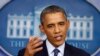 FILE - President Barack Obama speaks about the government shutdown and debt limit, in the James Brady Press Briefing Room of the White House in Washington, Oct. 8, 2013.