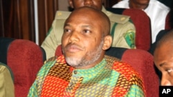 Shugaba kungiyar masu fafutukar kafa kasar Biafra Nnamdi Kanu